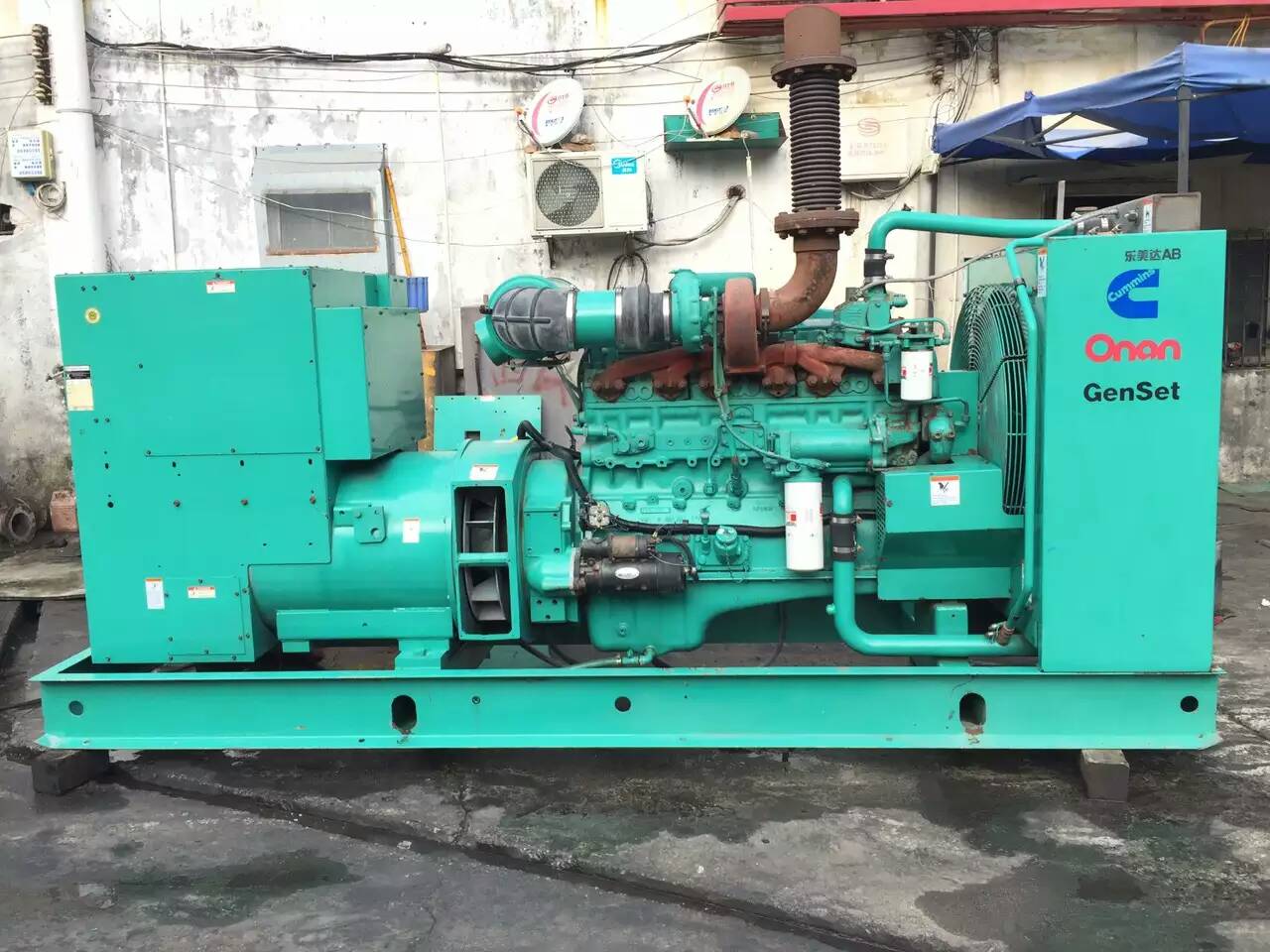 铁西租赁发电机-柴油发电机不正常冒烟的原因